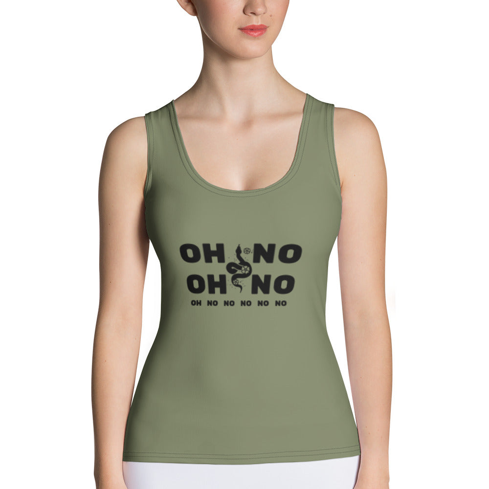 Oh No Snake - Womens' Stretchy Tank Top